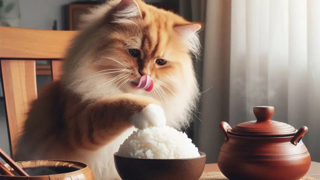 gato pode comer arroz