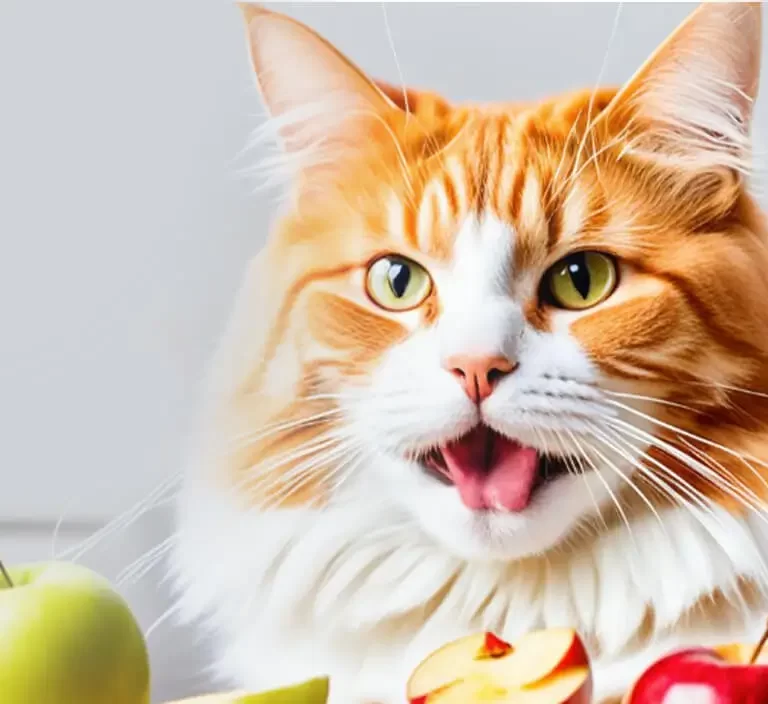 gato pode comer maçã