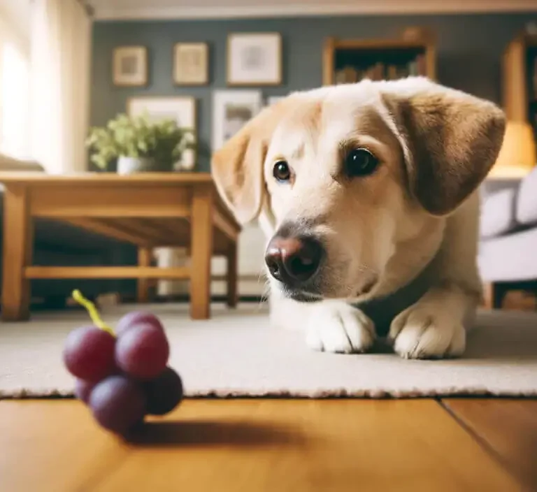 Meu cachorro comeu 3 uvas